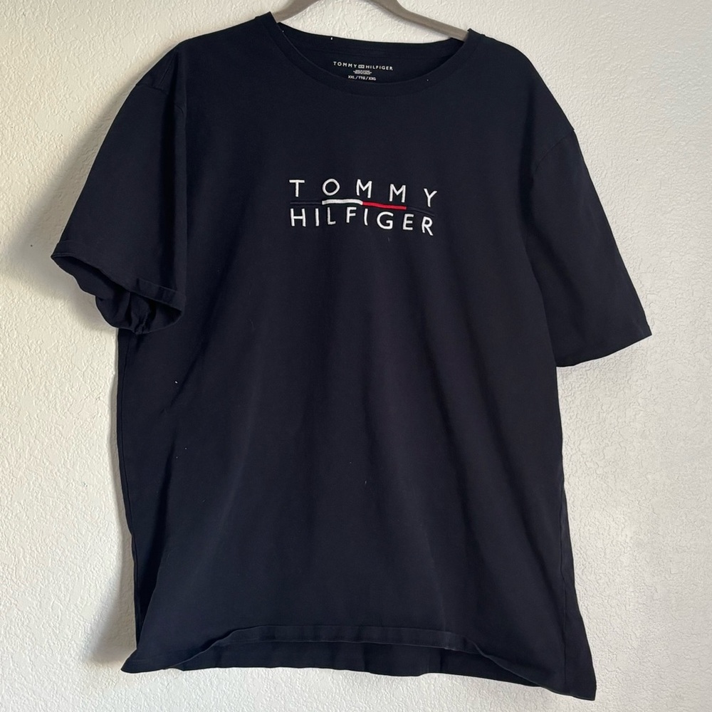 Tommy Hilfiger Navy Crew Neck Tee
